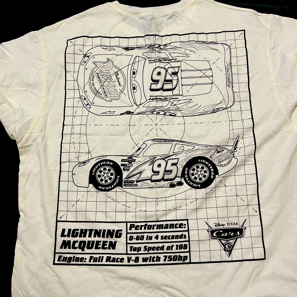 NWT Disney Cars Tee